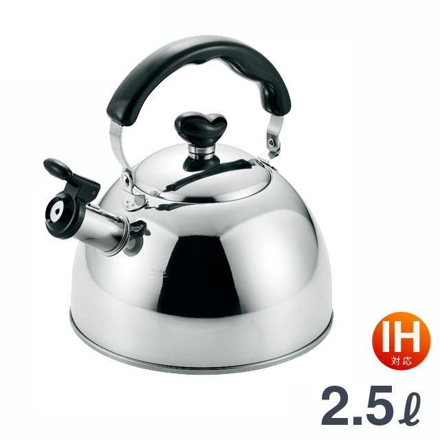 Peak ステンレス ケトル 千歳 木柄ケトル2.5L CS-022 【日本製】ステンレスケトル やかん