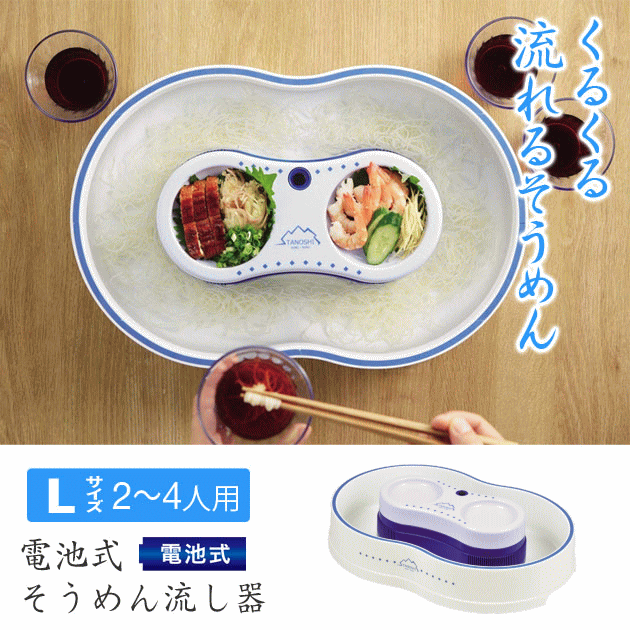 SALE／85%OFF】 そうめん流し器 流しそうめん機 そうめん流し機 Lサイズ 流しそうめん器 3〜4人用 流氷 卓上 家庭用 アウトドア  キャンプ パール金属 涼しクルクル D-1336 送料無料 qdtek.vn