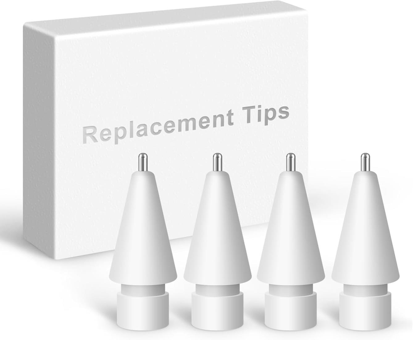 楽天市場】MEKO 金属製4個入り アップルペンシル 交換用ペン先 Apple