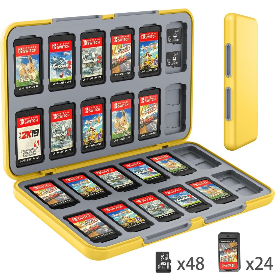 楽天市場】Switchゲームカードケース 24枚 switch ゲームカードケース