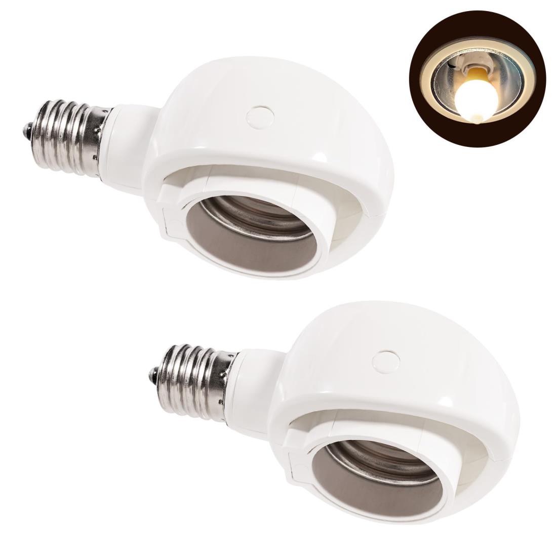 楽天市場】【送料無料】Pispoer- E17→E26 LED電球専用-可変式ソケット