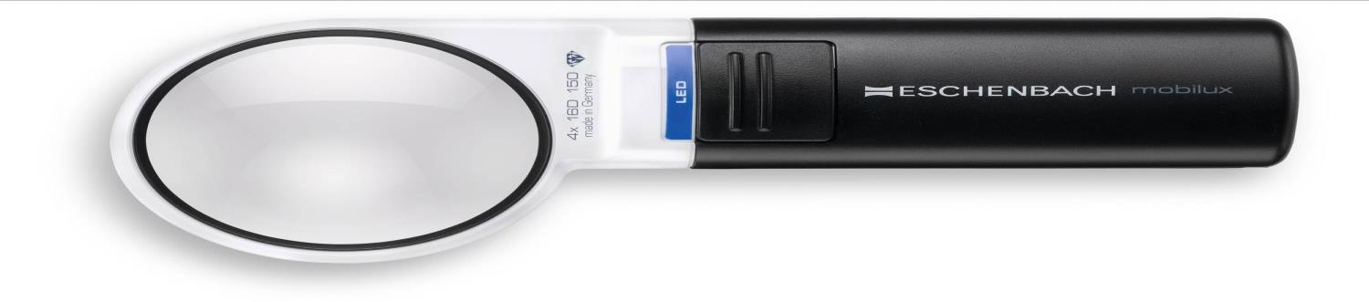 ESCHENBACH(エッシェンバッハ) LEDワイドライトルーペ 4倍 60粍φ 1511-41 その他-日用品雑貨・文房具・手芸