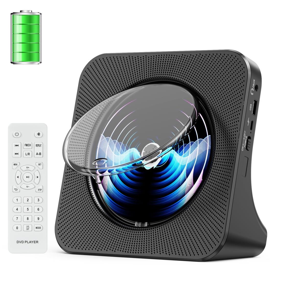 Gueray CDプレーヤー Bluetooth5.0 レトロ CDプレイヤー Amazon.co.jp: Gueray CDプレーヤー Bluetooth5.0 受信＆送信