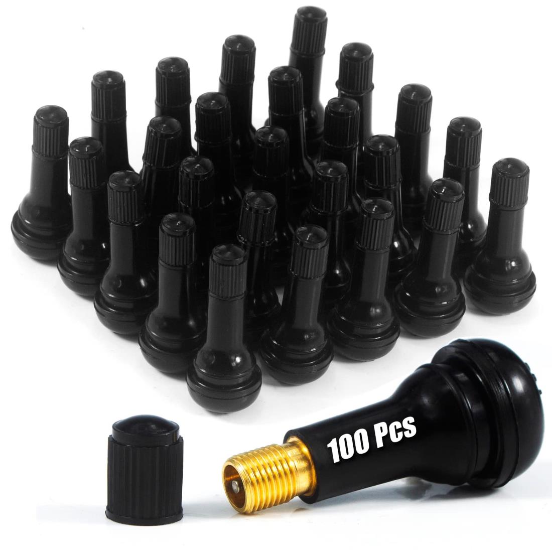 楽天市場】エアバルブ TR-413 CL スナップインバルブ チューブレス