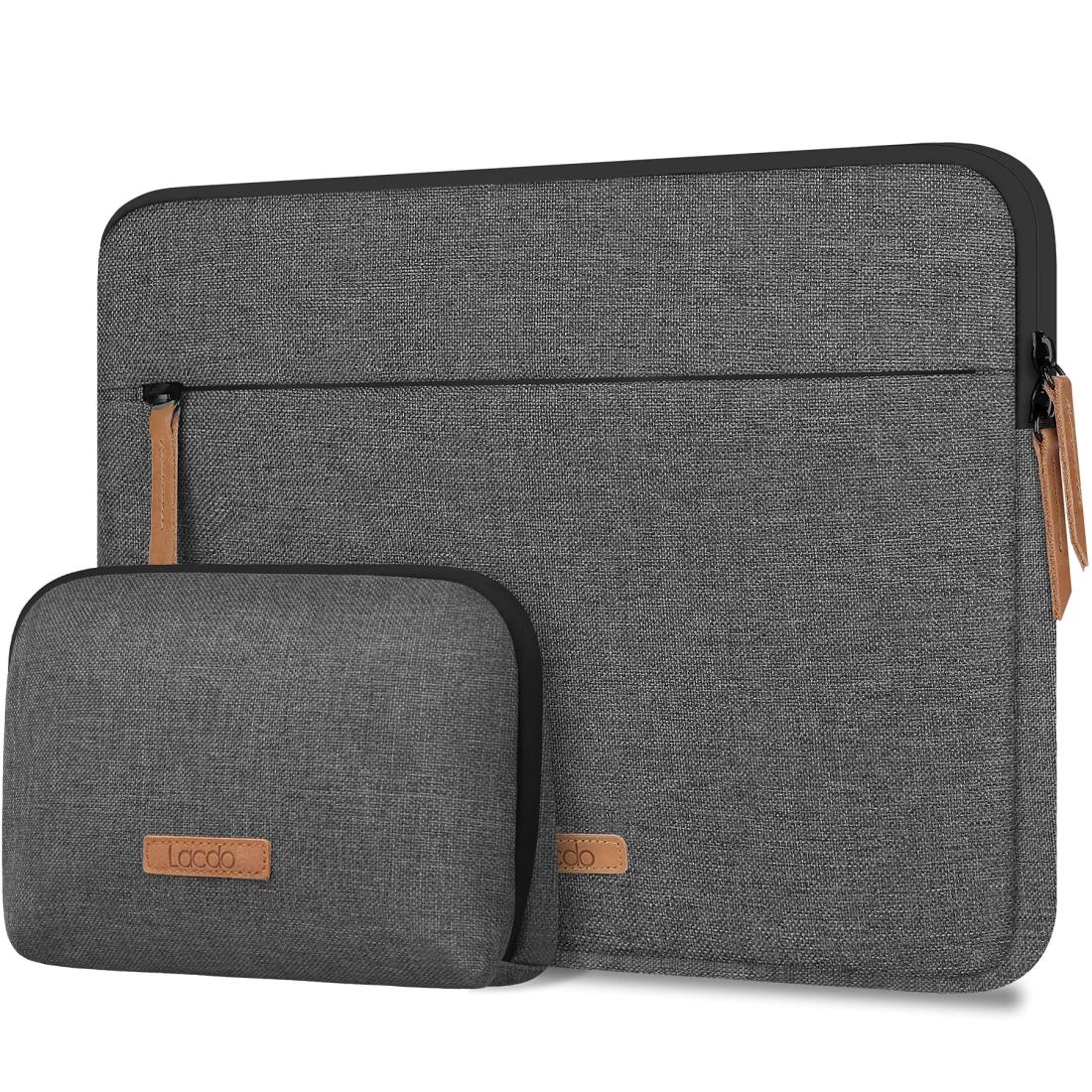 Borsa Porta Laptop Lacdo 360° Verde | Custodia Impermeabile Per MacBook Pro 16" M4/M3/M2 E Surface Laptop 15" - 6