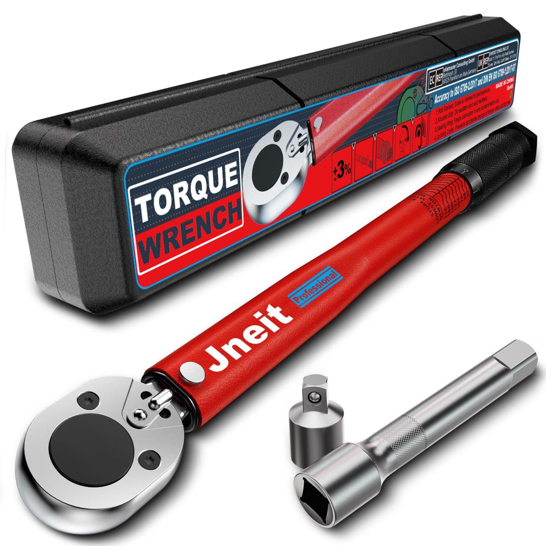 トルクレンチ 車 バイク Jneit 差込角9.5 mm Amazon | Jneit トルクレンチ 車 バイク 差込角 9.5 mm (3/8