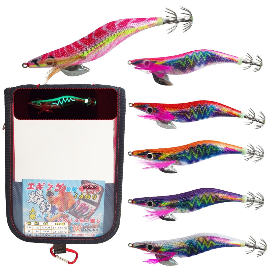 激安　エギ　エギング　23個セット　アオリイカ 楽天市場】エギング エギ 2.5号 セット ルアー イカ釣り アオリイカ