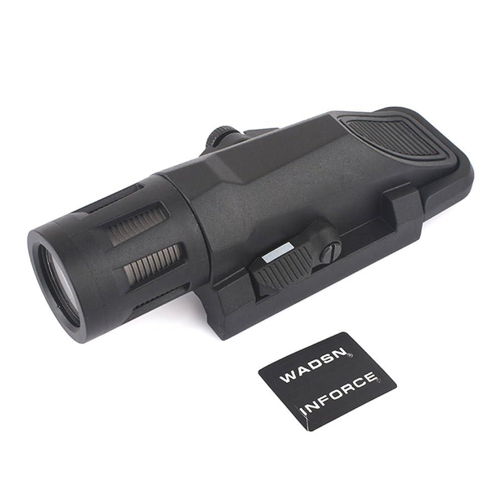 楽天市場】MIL-SPEC INFORCE WILD1 ウエポンライト BK 実物 20mm