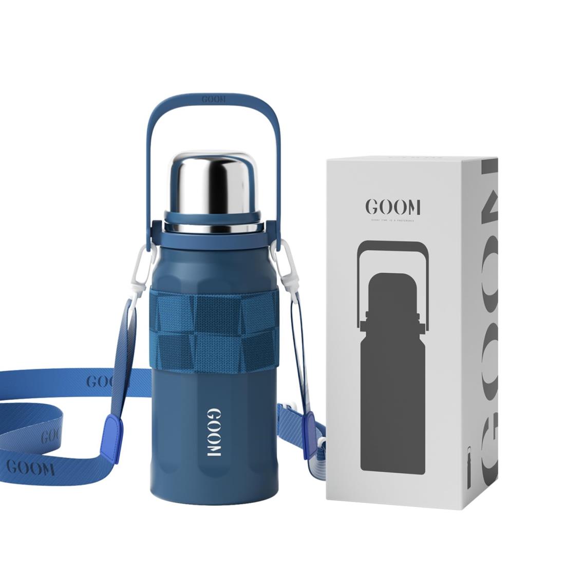 楽天市場】【送料無料】GOOM 水筒 保温ボトル 900ml 大容量 魔法瓶