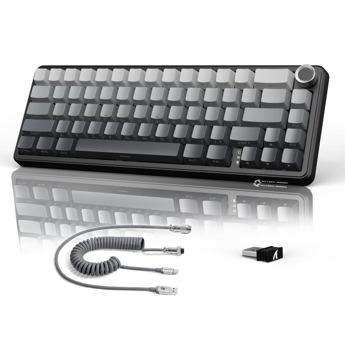 楽天市場】8000Hz ATTACK SHARK×MAMBASNAKE X60HE ラピッドトリガー