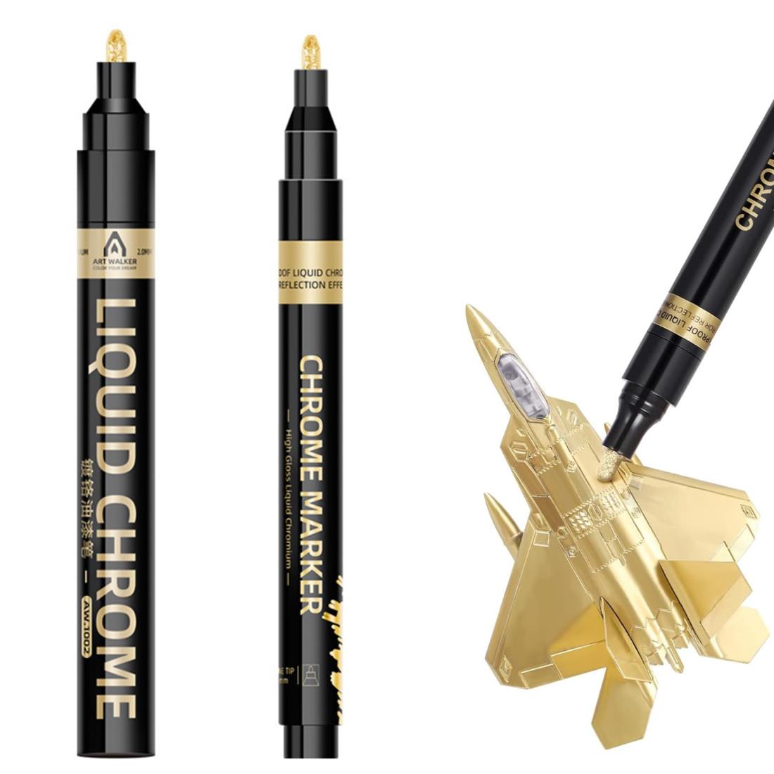 楽天市場】【送料無料】KALOLINNA 金メッキ 補修ペン ゴールドマーカー