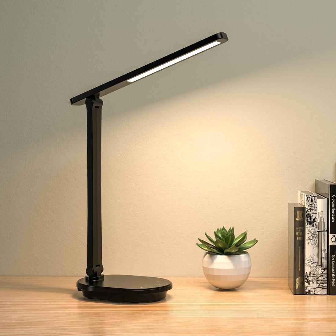 楽天市場】スタンドライト デスクライト 9段階調光 3段階調色 卓上