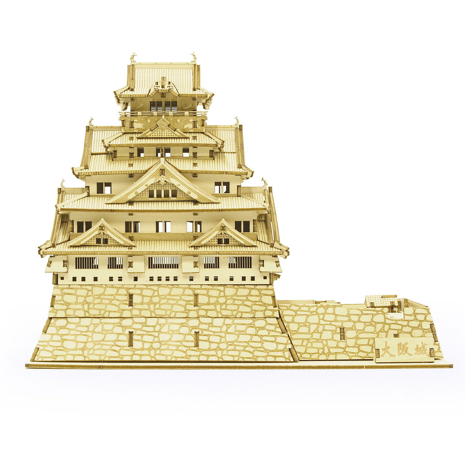 Wooden Art ki-gu-mi 名城 木のおもちゃ 工作キット 上級者向き 送料