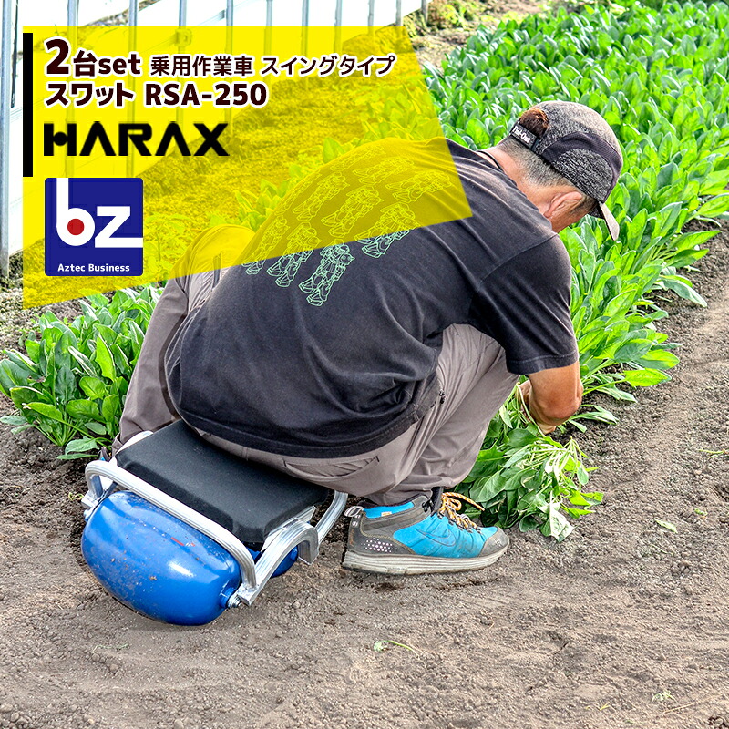 ハラックス｜＜2台set品＞HARAX 乗用進め方車 スワット 律動的な調子印字機 RSA-250｜法人様制限事項