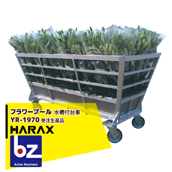 【百貨店SALE分量制限事項通貨価値！】ハラックス｜＜即納＞HARAX 御花スウィミングプール YR-1970 軽銀製 ステンレス鋼海洋博物館付き添い人手押し車｜法人様制限事項