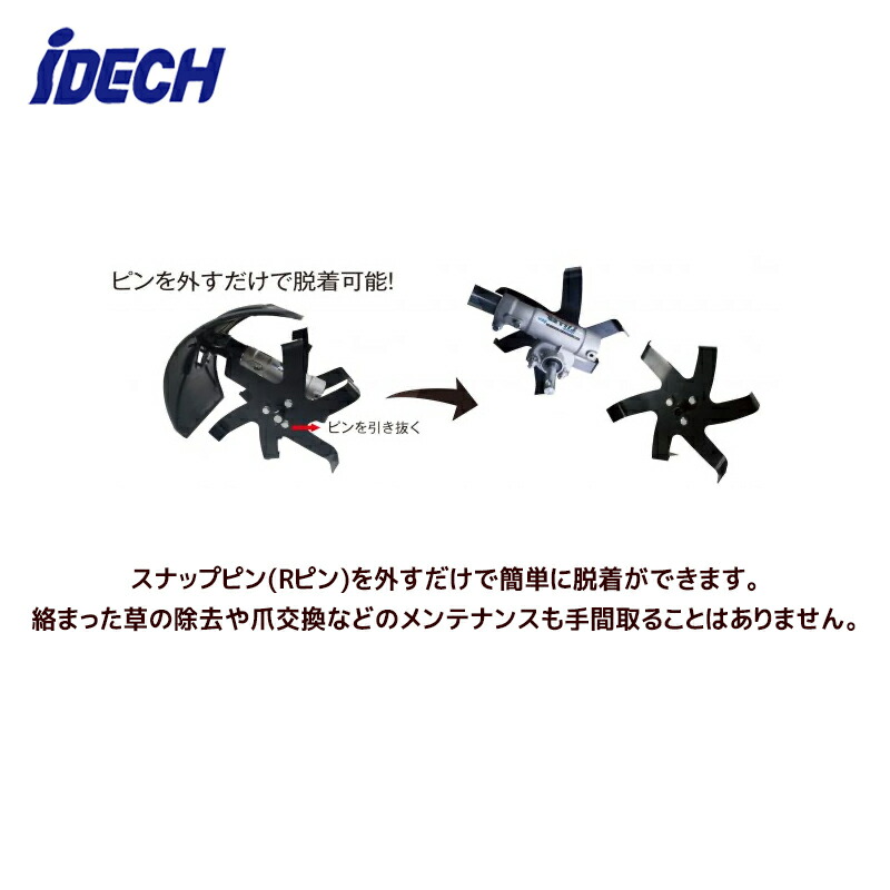 アイデック|iDECH耕運ローター