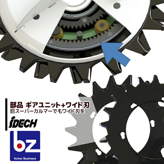 アイデック｜＜オプション部品＞スーパーカルマー用 ワイド刃SK-2118V + 新ギアユニット SKV-11｜法人様限定