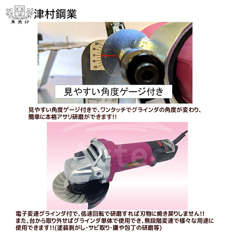 津村鋼業|ツムラチップソー研磨機