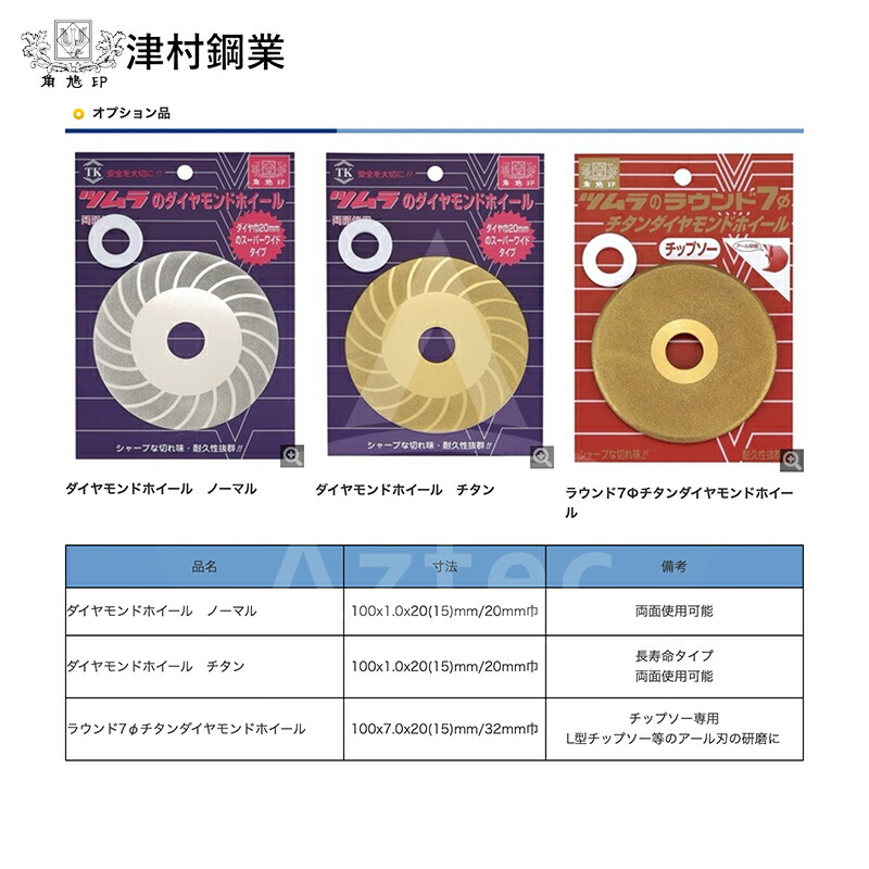 津村鋼業|ツムラチップソー研磨機