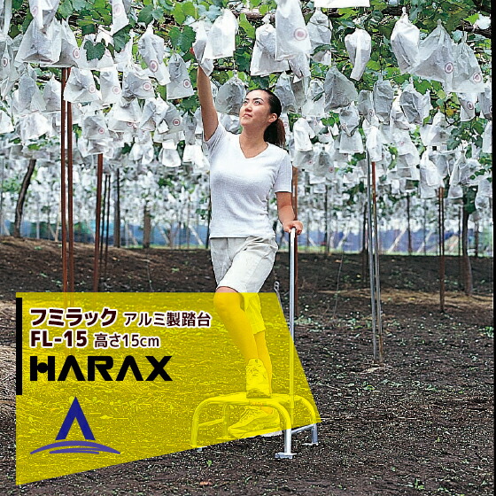 【百貨店SALE寸法押さえる通貨価値！】ハラックス｜HARAX ＜4台set品＞フミ仕合わせ FL-15 軽銀製 踏台