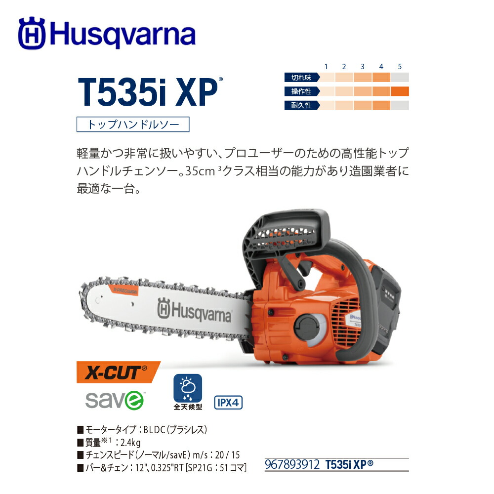 輸入 ハスクバーナ バッテリーチェンソー用 バッテリー BLi20 967091701