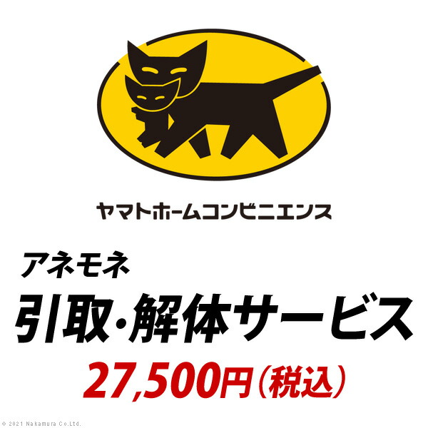 最大100%ポイントバック 確率2分の1！条件達成でチャンス最大5倍！要エントリー！YHC 引取り・解体サービス[アネモネ]：+27,500円（税込）