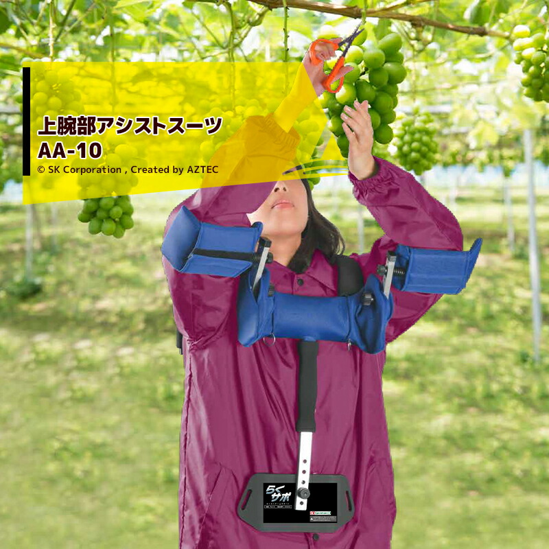 最大限度100%尖んがりうしろ側 確からしさ2分の1！ただし書き執り行なうで潮合い最大限度5倍！要エントリー！＜3個仕掛ける品＞上腕部助けること背広｜らくらく手受け支える らくサポ AA-10 軽さ1.8kg