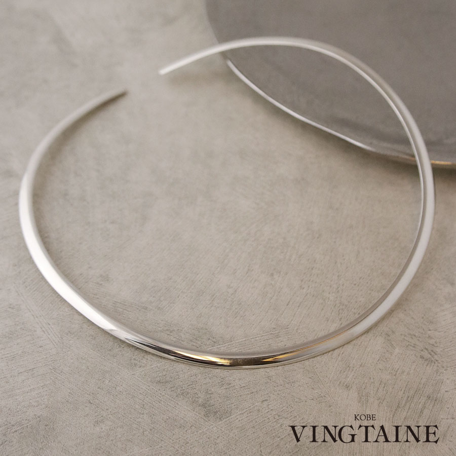 楽天市場】Silver925 ネックカフ ネックレス シンプル 銀