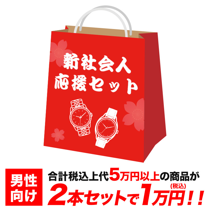 楽天市場 福袋 メンズ 腕時計 2点セット 時計 大特価 ビジネス プライベート おしゃれ 10代 代 プレゼント ブランド 新社会人 福袋 ウォッチ 贈り物 男性 21 父の日 贈り物 お祝い 記念 ギフト ブランド探検隊