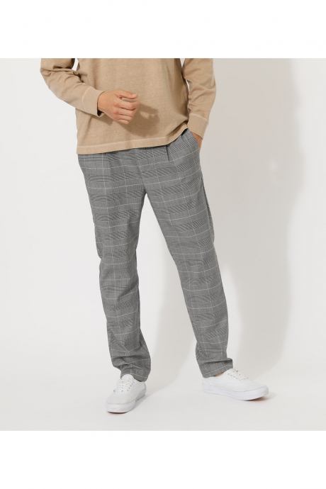 楽天市場 10月19日まで期間限定価格 Glen Check Slacks グレンチェックスラックス Azul By Moussy アズール バイ マウジー メンズ ボトムス パンツ Markdown Azul By Moussy