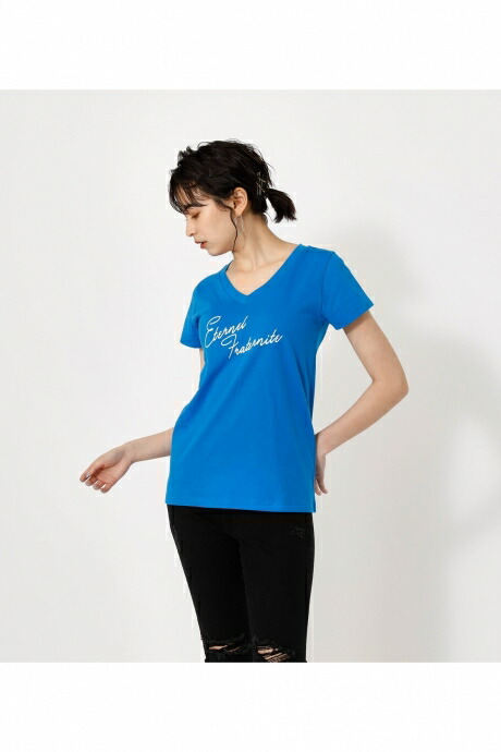 楽天市場 Eternal Vneck Tee エターナルvネックtシャツ Azul By Moussy アズール バイ マウジー レディース トップス カットソー Markdown Azul By Moussy