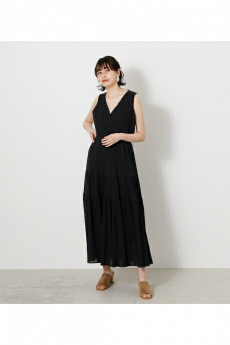 楽天市場 Crepe Tiered Onepiece クレープティアードワンピース Azul By Moussy アズール バイ マウジー レディース ワンピース Markdown Azul By Moussy