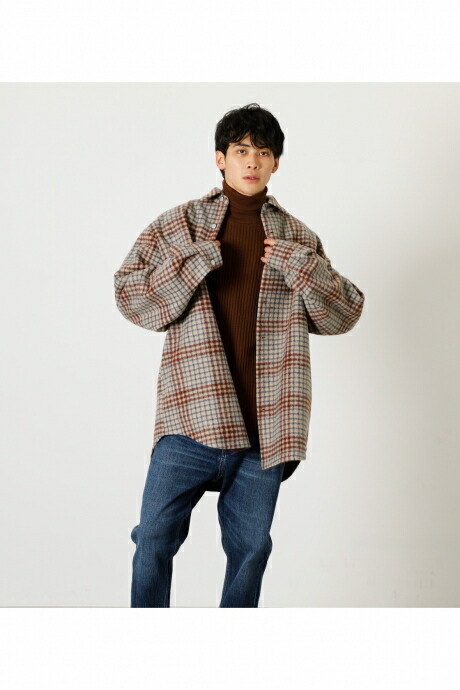 楽天市場 Check Pattern Knit Jacket チェックパターンニットジャケット Azul By Moussy アズール バイ マウジー メンズ アウター ジャケット Markdown Azul By Moussy