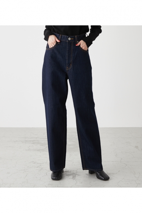 楽天市場 High Waist Denim Wide ハイウエストデニムワイド Mook53掲載 Azul By Moussy アズール バイ マウジー レディース ボトムス デニムパンツ Azul By Moussy