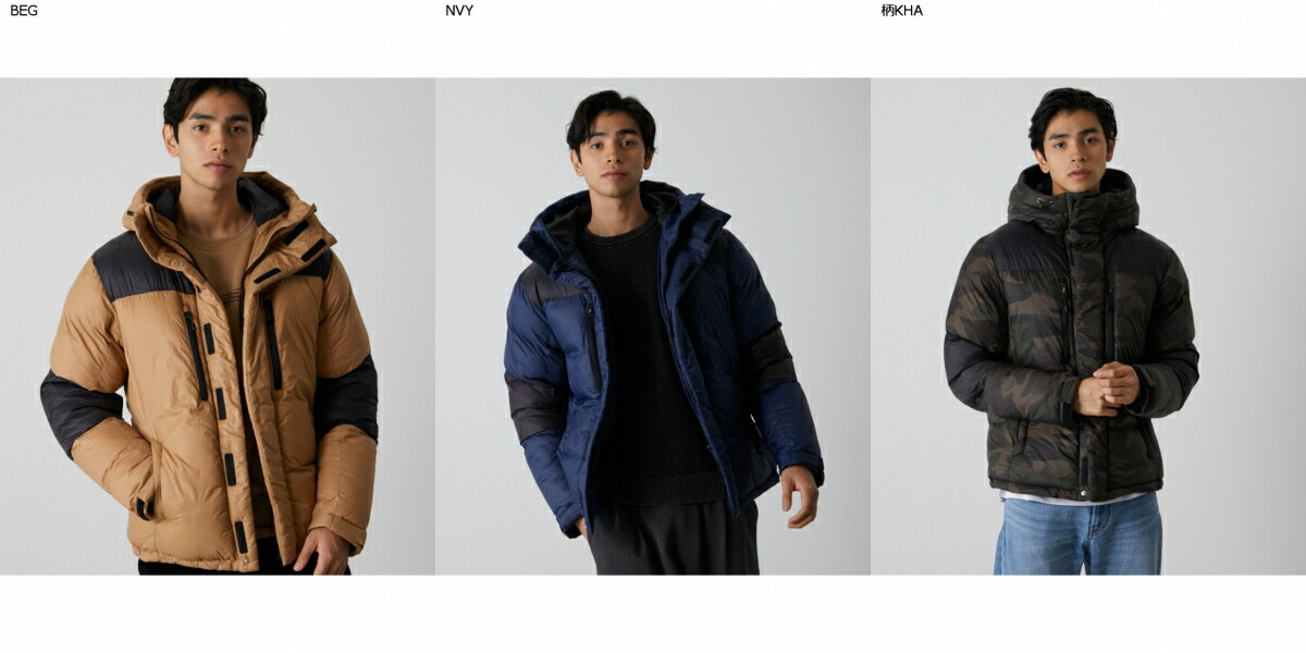 By Clever Azul バイ Moussy アズール Blouson クレバーパディングブルゾン バイ マウジー メンズ アウター Padding Moussyazul Moussy Padding アズール マウジー By ブルゾン Azul By バイ