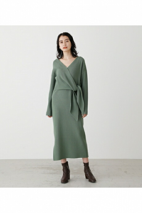 楽天市場 Front Link Knit Onepiece フロントリンクニットワンピース Azul By Moussy アズール バイ マウジー レディース ワンピース ワンピース Markdown Azul By Moussy