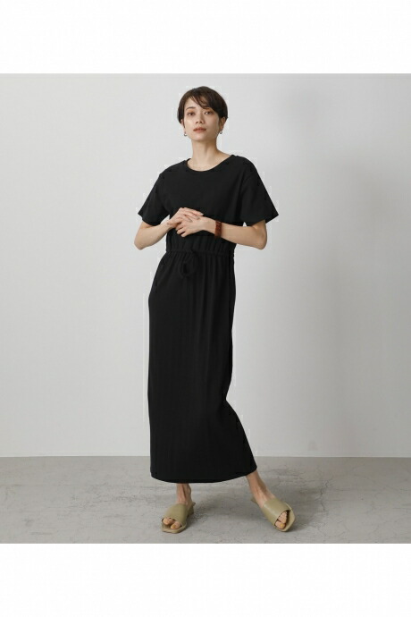 楽天市場 Rib Blousing Onepiece リブブラウジングワンピース Azul By Moussy アズール バイ マウジー レディース ワンピース ワンピース Markdown Azul By Moussy