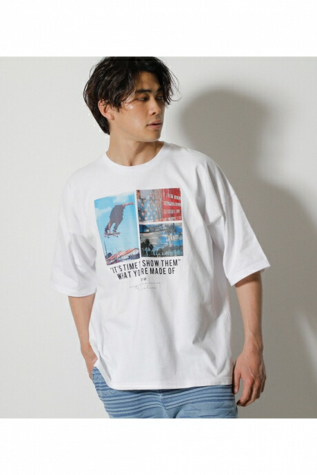 楽天市場 10月19日まで期間限定価格 It S Time To Show Tee イッツタイムトゥショウtシャツ Azul By Moussy アズール バイ マウジー メンズ トップス カットソー Markdown Azul By Moussy