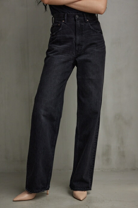 AZUL DENIM/15TH ハイウエストワイドデニム / AZUL BY MOUSSY/アズール バイ マウジー/レディース/ボトムス デニムパンツ