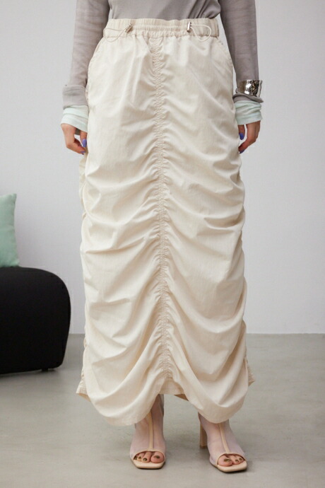 楽天市場】ASYMMETRY FRILL GATHER SKIRT/アシンメトリーフリル