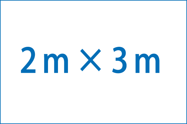 ５４本野球目防球ネット２Ｍ×3Ｍ （グリーン有結節）