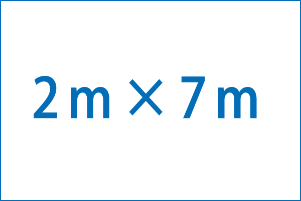 ３６本ゴルフネット　２Ｍ&times;７Ｍ （グリーン）｜アズマネット 支店