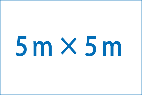３６本ゴルフサイバー空間 ５Ｍ×５Ｍ （緑であること）