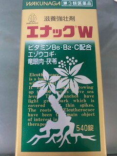 湧永製薬 【営養素手ごわい】 エナックW 540錠 【第3類飲み薬】