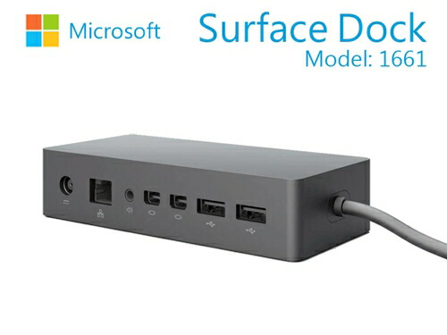 楽天市場】【中古】Microsoft Surface 純正サーフェス ドック ドッキングステーション Model:1661 USB3.0  Ethernet Mini DisplayPort搭載 Surface Pro (第 5 世代) Pro 6 Pro 7 Surface Pro 7+  Surface Laptop 2～4、Surface Go、Go2対応 純正ACアダプター標準付属 : 株式 ...