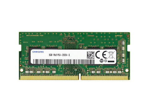 Samsung 8GB DDR4 2666MHz パソコン4-21300 (パソコン4-2666V) CL19 SODIMM 1Rx8 シングル価値づける 1.2V 260いの一番 万覚え帳マイコン、ノートパソ ランダムアクセス記憶装置記憶装置