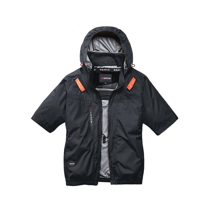 【即日発送】バートル 2026年 空調 エアークラフト ハイバック 半袖ブルゾン AC2096HB【服のみ】ファン対応 男女兼用 ハイバックファン ジャケット 熱中症対策 軽量 遮熱 撥水加工 アウトドア スポーツ 作業着 作業服 電動ファン対応作業服