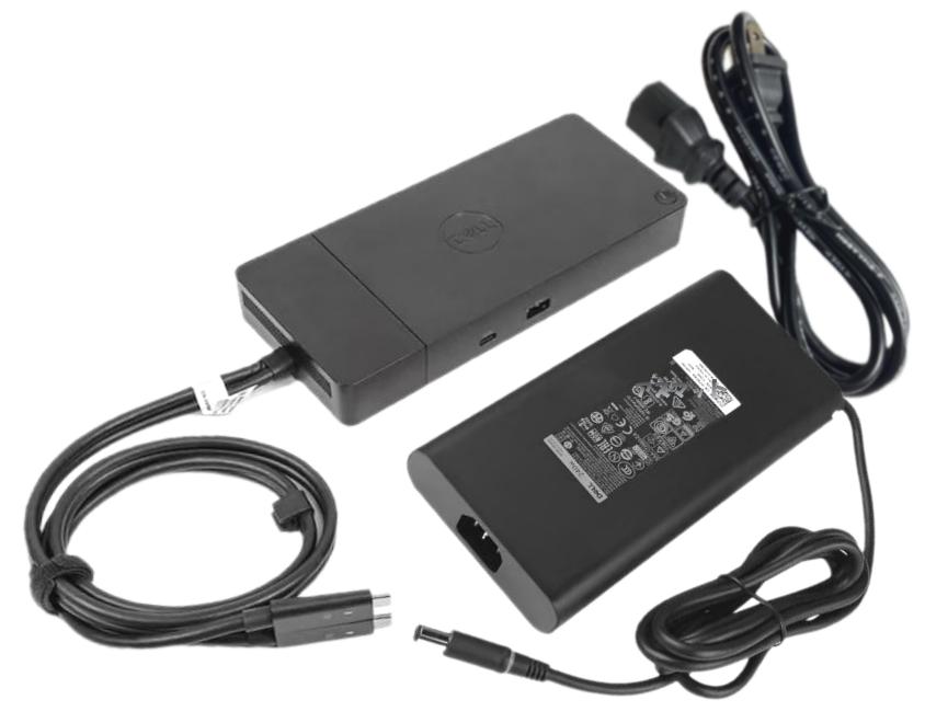 Dell WD19S ドッキングステーション 130W電源アダプターと90W電源供給