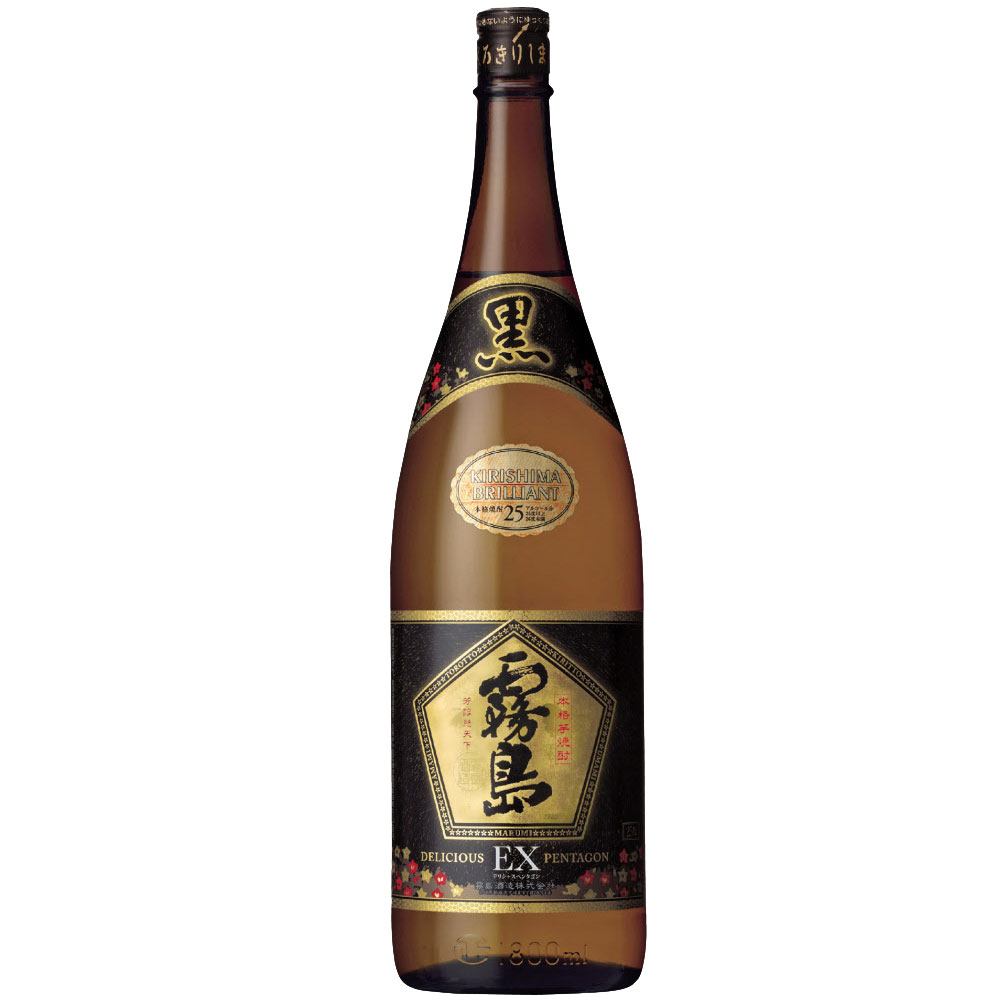 楽天市場】黒霧島 EX イーエックス 本格芋焼酎 霧島酒造 25度