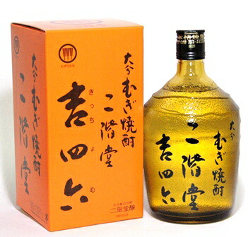 大分麦焼酎 二階堂吉四六　壺　1800ml 麦焼酎】大分県/二階堂酒造 吉四六《1800ml✕6本ケース 壺 25度